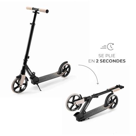 Trottinette pliable urbaine enfant Beige+Noir+Rose 2 - vertbaudet enfant 