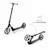 Trottinette pliable urbaine enfant Beige+Noir+Rose 2 - vertbaudet enfant 