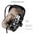 Siège Auto Bébé Kinderkraft I-LITE avec Base ENDURA SAFE FX, Rotation 90°, ISOFIX, AIR FLOW et Harnais 5 Points Beige+Gris+Noir 4 - vertbaudet enfant 