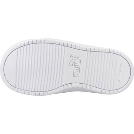 Baskets à scratch garçon Blanc white 6 - vertbaudet enfant 