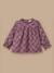 Blouse imprimée col dentelle bébé Imprimé  ophelia 1 - vertbaudet enfant 