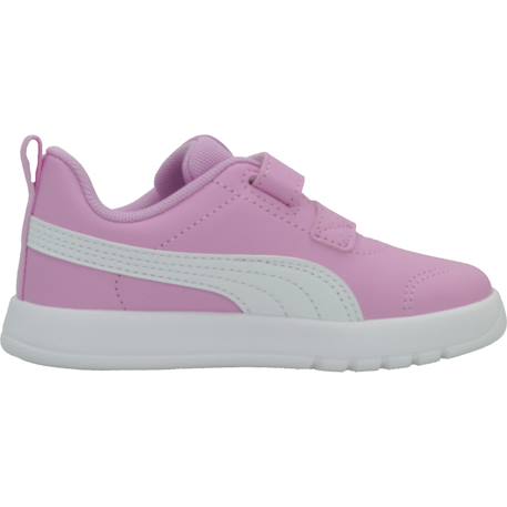 Basket à scratchs fille courtflex v3 v inf Rose mauve 1 - vertbaudet enfant 