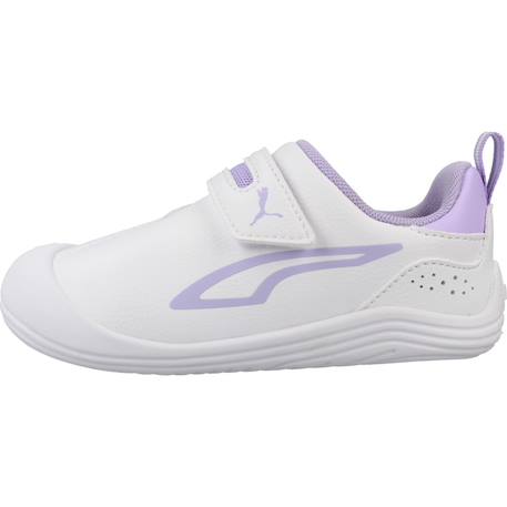 Baskets à scratch fille Blanc white 2 - vertbaudet enfant 