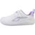 Baskets à scratch fille Blanc white 2 - vertbaudet enfant 