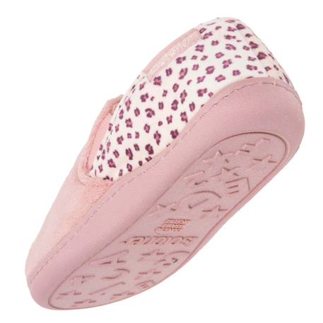 Chaussons mocassins micro-éponge, maintien souple, facile à enfiler, semelle flexible Blush 5 - vertbaudet enfant 