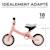 Draisienne TOVE Ultra Légère avec Selle Réglable, Roues EVA Increvables et Poignées de Transport Pratiques Beige+Menthe+Rosa 15 - vertbaudet enfant 