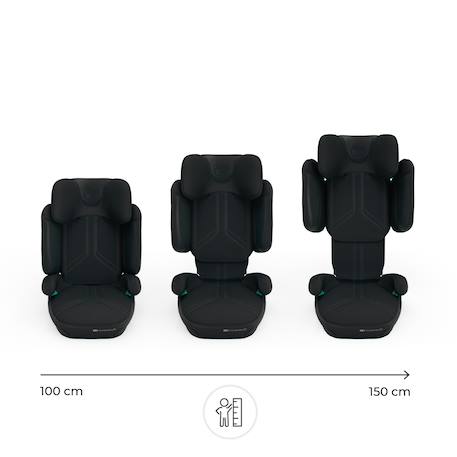 Siège Auto Kinderkraft XPAND 2 PRO i-Size avec ISOFIX, DUO EXPAND SYSTEM, H-GUARD et Protection SPS Beige+Gris+Noir+Vert 14 - vertbaudet enfant 