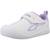 Baskets à scratch fille Blanc white 4 - vertbaudet enfant 