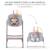 Chaise Haute Évolutive Kinderkraft LIVY 4 en 1 avec Transat Bébé, Assise Réglable, Repose-Pieds Ajustable et Charge 110 kg Gris+Rose+vert 11 - vertbaudet enfant 