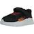 Basket lacets et scratch garçon flammes trinity 2 lt sparks ac+ inf Noir black 4 - vertbaudet enfant 
