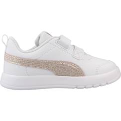 Chaussures-Chaussures bébé 17-26-Baskets à scratchs fille