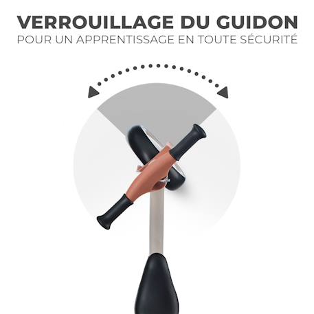 Draisienne TOVE Ultra Légère avec Selle Réglable, Roues EVA Increvables et Poignées de Transport Pratiques Beige+Menthe+Rosa 5 - vertbaudet enfant 