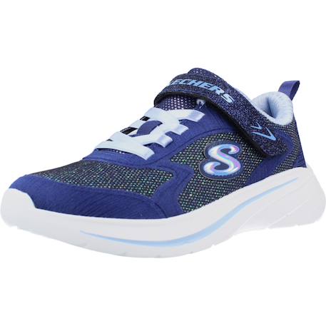 Basket fille wave 92 Blanc+Bleu navy+Bleu nvlb+Bleu/mauve+Gris ltgy+Noir+Rose clair+Violet 16 - vertbaudet enfant 