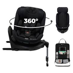 Puériculture-Siège-auto-Groupe 1/2/3 (de 9 à 36 kg) 9 mois-10 ans-Siège Auto Kinderkraft XRIDER 2 i-Size avec Rotation 360°, ISOFIX, SPS+, H-GUARD+, EASY GROW + organisateur voiture