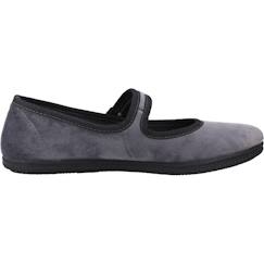Chaussures-Chaussures fille 23-38-Ballerines fille à boucle