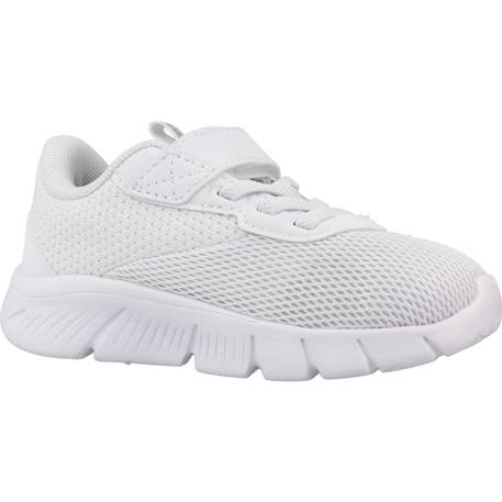Baskets lacets et scratch garçon Blanc white 5 - vertbaudet enfant 