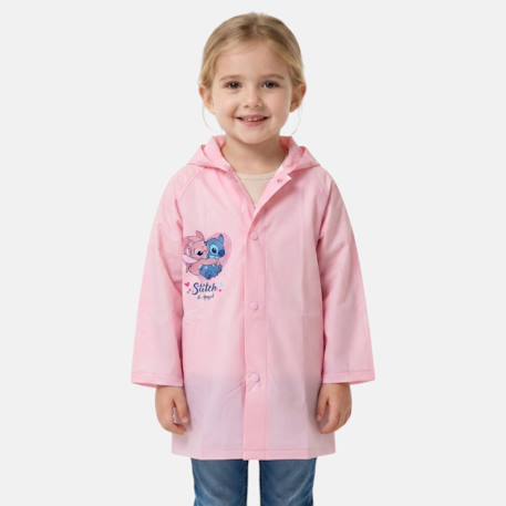 Imperméable fille personnage lilo & stitch Rose 1 - vertbaudet enfant 