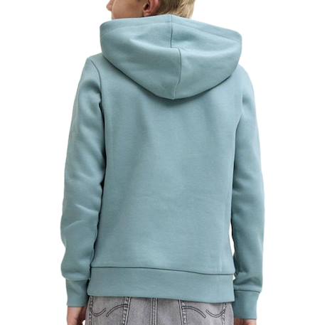 Sweat garçon logo Bleu+Orange 3 - vertbaudet enfant 