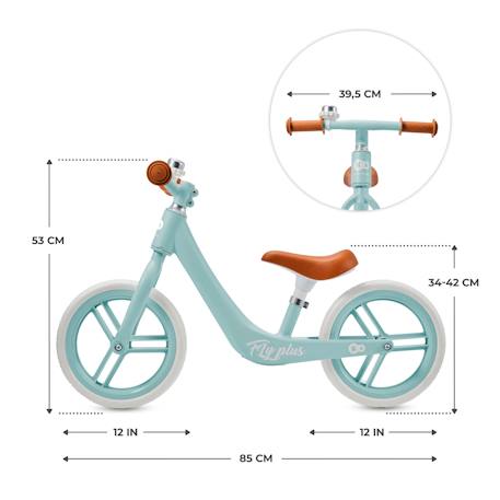 Siège Auto Kinderkraft FIX2GO i-Size avec ISOFIX, SAFERIDE SENSOR, Inclinaison 5 Positions et AIR FLOW Blue+Mint+Pink 6 - vertbaudet enfant 