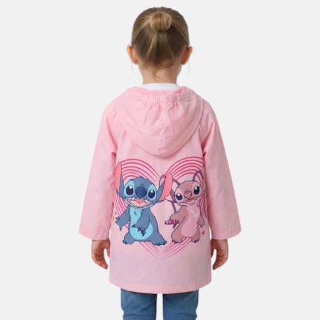 Imperméable fille personnage lilo & stitch Rose 3 - vertbaudet enfant 