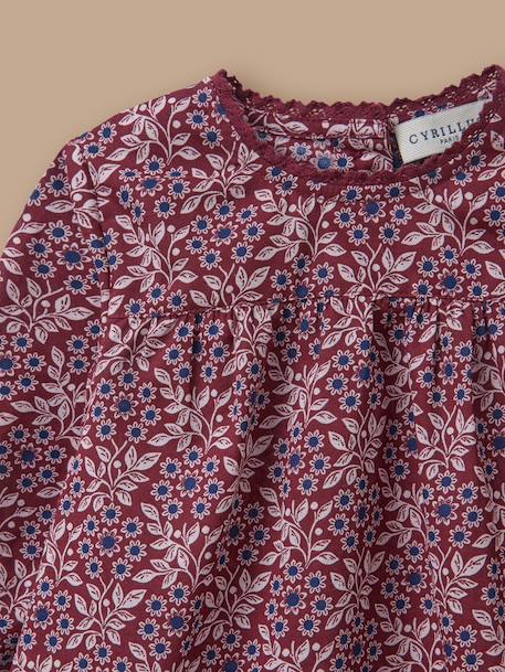 Blouse imprimée col dentelle bébé Imprimé  ophelia 2 - vertbaudet enfant 