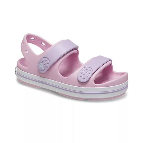Sandales à scratch fille Rose 3 - vertbaudet enfant 