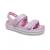 Sandales à scratch fille Rose 3 - vertbaudet enfant 