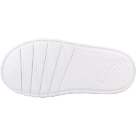 Baskets à scratchs fille Blanc white 6 - vertbaudet enfant 