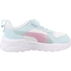 Chaussures-Chaussures bébé 17-26-Basket à scratch fille