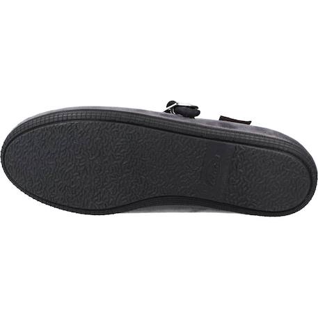 Ballerines fille à boucle Bordeaux+Gris+Gris gris+Noir 18 - vertbaudet enfant 
