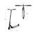 Trottinette Freestyle Kinderkraft SOLIS avec Roulements ABEC-9, Roues PU 100 mm, Guidon en Y, Frein Arrière et Cadre Robuste Noir+Rose+Vert 6 - vertbaudet enfant 