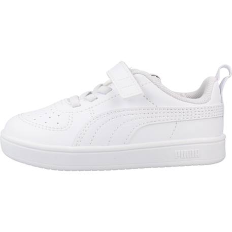 Baskets à scratch garçon Blanc white 2 - vertbaudet enfant 