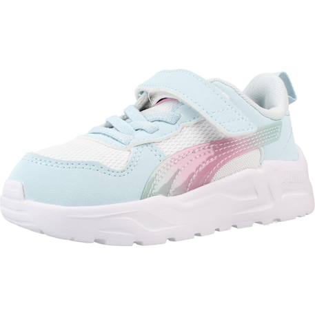 Basket à scratch fille Bleu white 4 - vertbaudet enfant 
