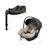 Siège Auto Bébé Kinderkraft I-LITE avec Base ENDURA SAFE FX, Rotation 90°, ISOFIX, AIR FLOW et Harnais 5 Points Beige+Gris+Noir 6 - vertbaudet enfant 