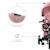 Tricycle Évolutif Kinderkraft EASYTWIST 5 en 1 avec Siège Rotatif 360°, Roues PU Increvables et Capote UPF50+ Beige+Gris+Noir+Rose+Vert 22 - vertbaudet enfant 