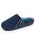 Chaussons mules microvelours marine semelle ergonomique, mousse à mémoire de forme Marine 6 - vertbaudet enfant 