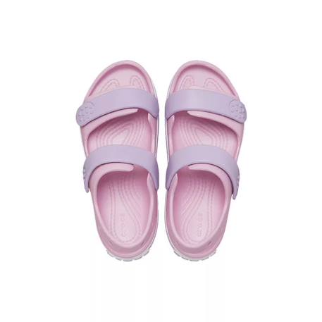 Sandales à scratch fille Rose 4 - vertbaudet enfant 