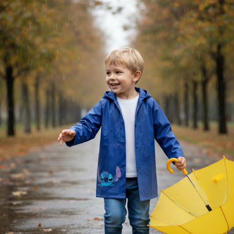 Imperméable garçon personnage lilo & stitch Marine 2 - vertbaudet enfant 