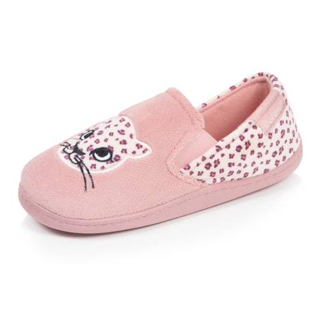 Chaussons mocassins micro-éponge, maintien souple, facile à enfiler, semelle flexible Blush 1 - vertbaudet enfant 