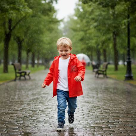 Imperméable garçon personnage cars Rouge 2 - vertbaudet enfant 