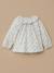 Blouse imprimée col froufrou bébé Imprimé  solene 1 - vertbaudet enfant 