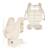 Porte-Bébé Ergonomique Kinderkraft ELARA en Lin et Coton avec Panneau Réglable, Capuche Amovible et 2 Positions Beige 6 - vertbaudet enfant 