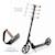 Trottinette pliable urbaine enfant Beige+Noir+Rose 4 - vertbaudet enfant 