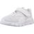 Baskets lacets et scratch garçon Blanc white 4 - vertbaudet enfant 