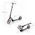 Trottinette pliable urbaine enfant Beige+Noir+Rose 18 - vertbaudet enfant 