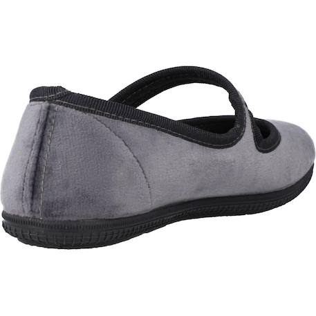 Ballerines fille à boucle Bordeaux+Gris+Gris gris+Noir 15 - vertbaudet enfant 
