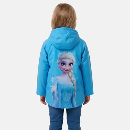 Imperméable fille personnage la reine des neiges Bleu 3 - vertbaudet enfant 