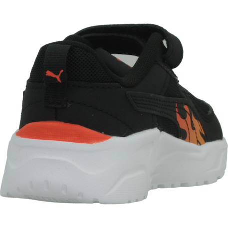 Basket lacets et scratch garçon flammes trinity 2 lt sparks ac+ inf Noir black 3 - vertbaudet enfant 