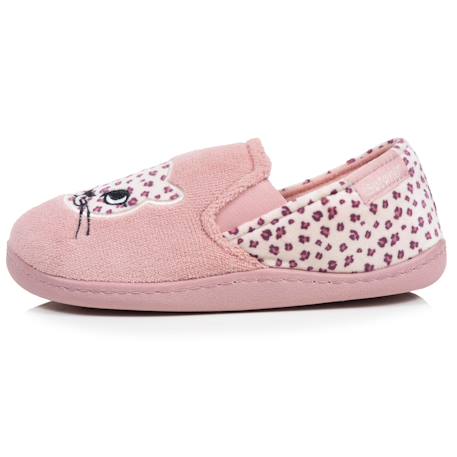 Chaussons mocassins micro-éponge, maintien souple, facile à enfiler, semelle flexible Blush 3 - vertbaudet enfant 