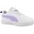 Baskets lacets et scratch fille Blanc white 5 - vertbaudet enfant 